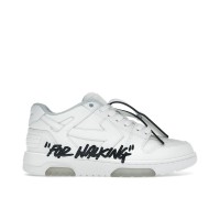 Женские OFF-WHITE Out Of Office OOO Low Tops For Walking White Black (W)