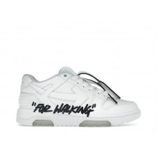 Женские OFF-WHITE Out Of Office OOO Low Tops For Walking White Black (W)