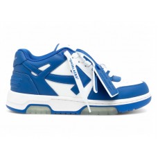 Женские OFF-WHITE Out Of Office OOO Low Tops White Navy Blue (W)