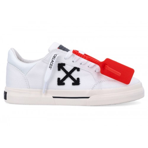 OFF-WHITE New Low Vulcanized White Black (W) - женская сетка размеров