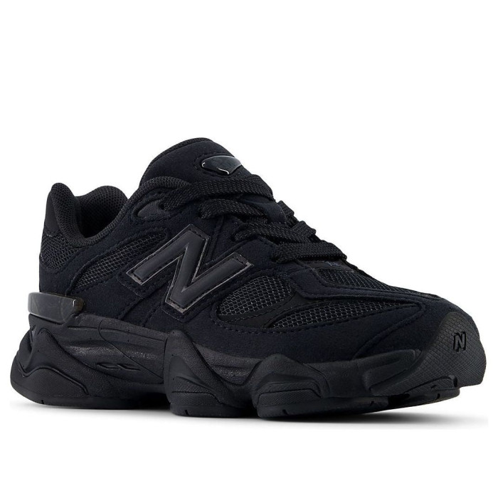 New Balance 9060 Little Kid Black Phantom - детская сетка размеров New Balance 9060 Little Kid Black Phantom - детская сетка размеров