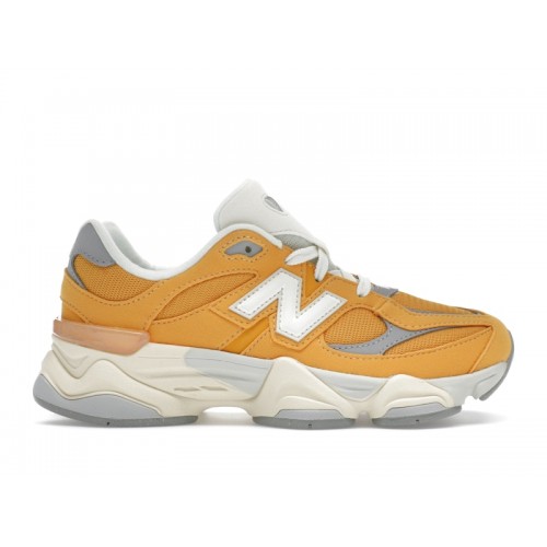 Кроссы New Balance 9060 Varsity Gold (PS) - детская сетка размеров