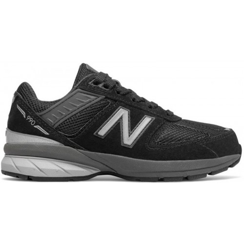 New Balance 990 v5 Black (PS) - детская сетка размеров