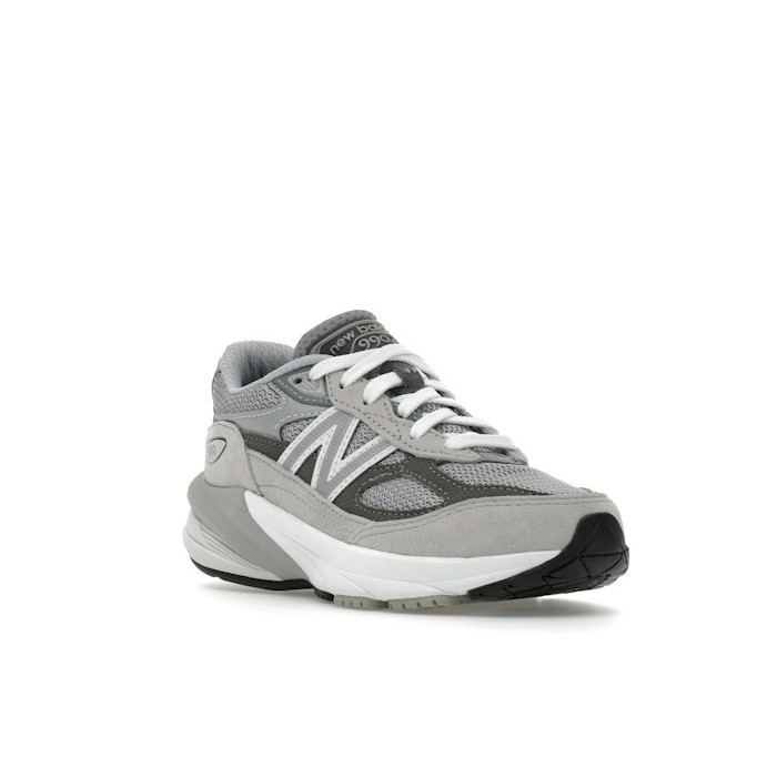 New Balance 990v6 Little Kid Castlerock - детская сетка размеров New Balance 990v6 Little Kid Castlerock - детская сетка размеров