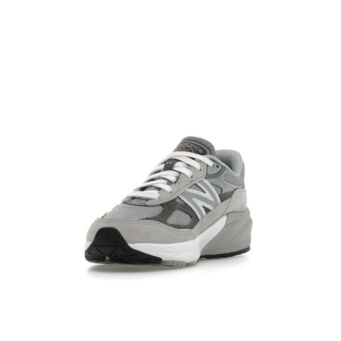 New Balance 990v6 Little Kid Castlerock - детская сетка размеров New Balance 990v6 Little Kid Castlerock - детская сетка размеров