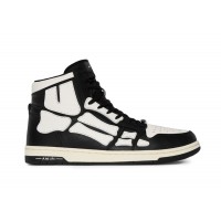 AMIRI Skel Top Hi Black Black White