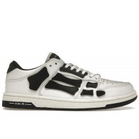 AMIRI Skel Top Low White Black White