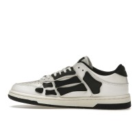 AMIRI Skel Top Low White Black White