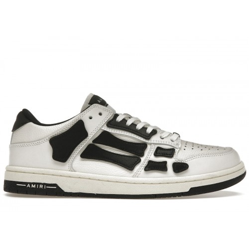 AMIRI Skel Top Low White Black White - мужская сетка размеров