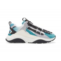 AMIRI Bone Runner White Black Blue Grass