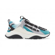 AMIRI Bone Runner White Black Blue Grass