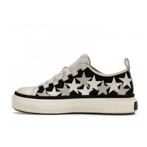AMIRI Stars Court Low Black White - мужская сетка размеров