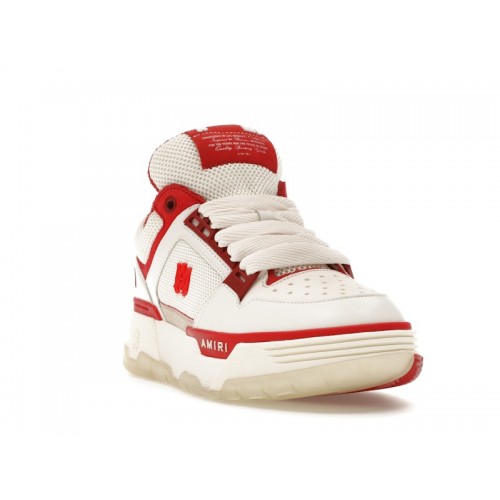 AMIRI MA-1 White Red - мужская сетка размеров
