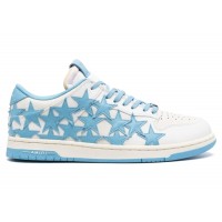 AMIRI Stars Low Top White Blue