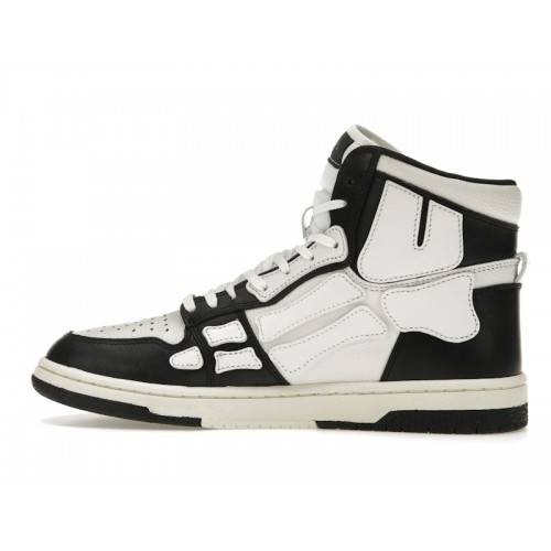AMIRI Skel High Tops Black White - мужская сетка размеров