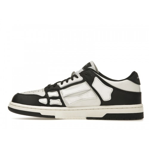 AMIRI Skel Top Low Black White - мужская сетка размеров