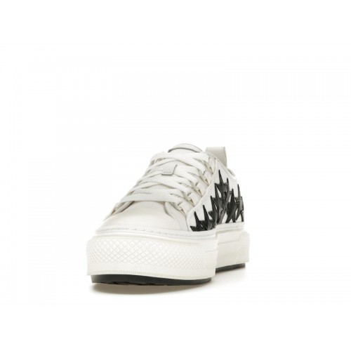 AMIRI Stars Court Low White Black - мужская сетка размеров