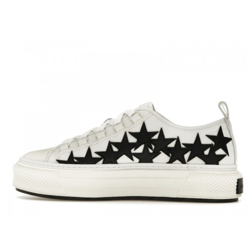 AMIRI Stars Court Low White Black - мужская сетка размеров