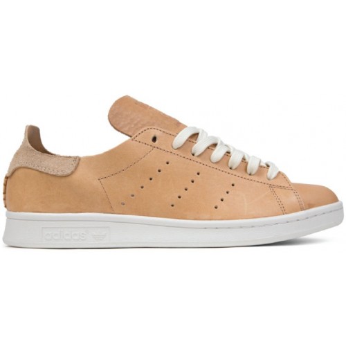 Кроссы adidas Stan Smith Horween Leather Tan - мужская сетка размеров