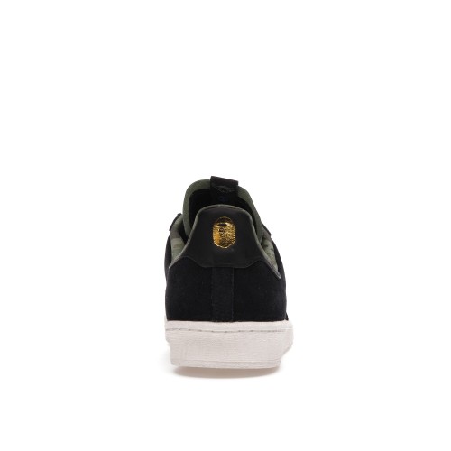 Кроссы adidas Campus 80s Undefeated x Bape Black - мужская сетка размеров