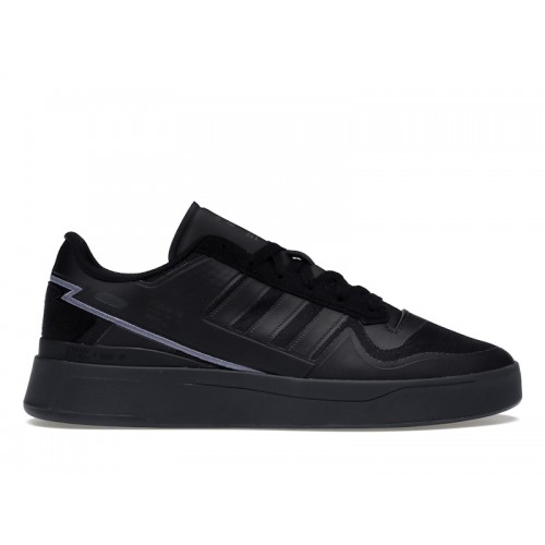 Кроссы adidas Forum Tech Boost Core Black - мужская сетка размеров