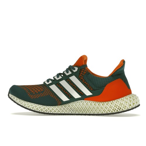 Кроссы adidas Ultra 4D Miami Hurricanes - мужская сетка размеров