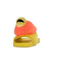 adidas JS Adilette Jeremy Scott Teddy Yellow