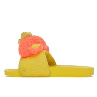 adidas JS Adilette Jeremy Scott Teddy Yellow