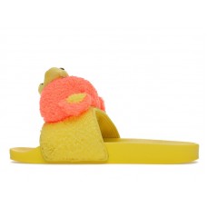 adidas JS Adilette Jeremy Scott Teddy Yellow