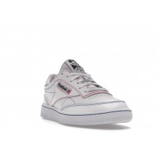 Кроссовки Reebok Club C 85 Bape White Contrast Stitch