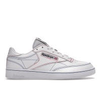 Кроссовки Reebok Club C 85 Bape White Contrast Stitch