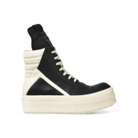 Rick Owens Hollywood Mega Bumper Geobasket High Black Milk