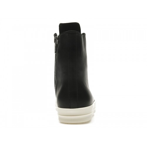 Rick Owens Hollywood High Black Milk - мужская сетка размеров
