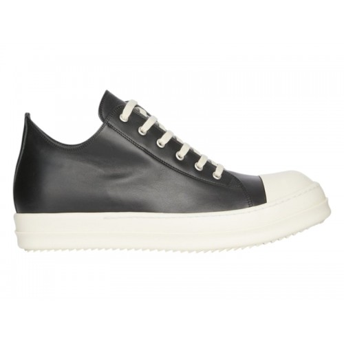 Rick Owens Hollywood Low SS25 Black Milk Milk - мужская сетка размеров