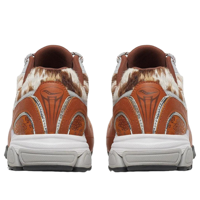 Saucony ProGrid V2 Brown Silver - мужская сетка размеров Saucony ProGrid V2 Brown Silver - мужская сетка размеров