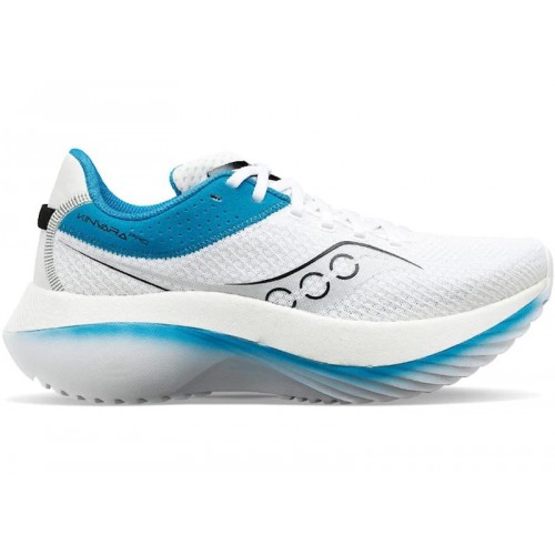 Кроссы Saucony Kinvara Pro White Ink (W) - женская сетка размеров