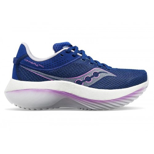 Кроссы Saucony Kinvara Pro Indigo Mauve (W) - женская сетка размеров