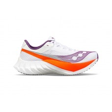 Женские кроссовки Saucony Endorphin Pro 4 White Violet (W)