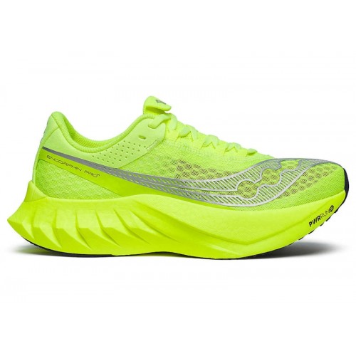 Кроссы Saucony Endorphin Pro 4 Citron (W) - женская сетка размеров