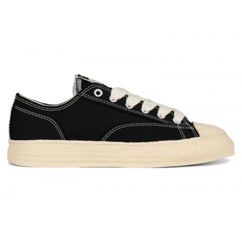 Кроссы Maison Mihara Yasuhiro Roy Past Sole Canvas Low Black - мужская сетка размеров