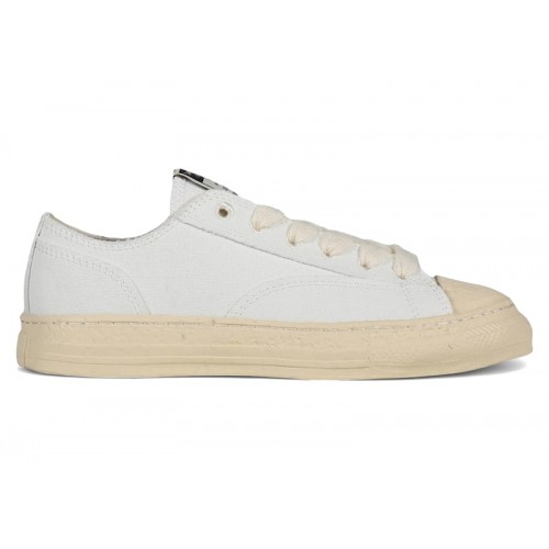 Кроссы Maison Mihara Yasuhiro Roy Past Sole Canvas Low White - мужская сетка размеров