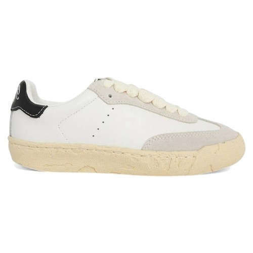 Кроссы Maison Mihara Yasuhiro Francis Past Sole Leather White - мужская сетка размеров