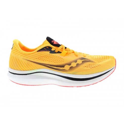 Кроссы Saucony Endorphin Pro 2 ViZigold ViZired Yellow - мужская сетка размеров