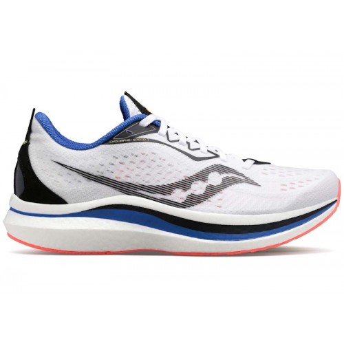 Кроссы Saucony Endorphin Speed 2 White Blue Red - мужская сетка размеров