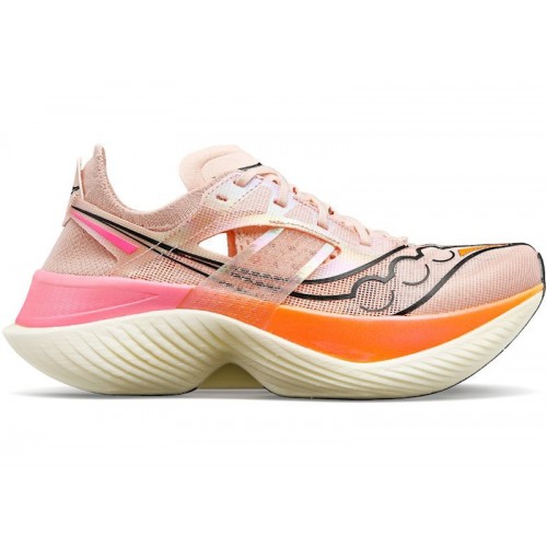 Кроссы Saucony Endorphin Elite Light Pink - мужская сетка размеров