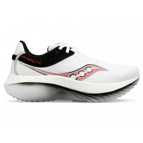 Кроссы Saucony Kinvara Pro White Infrared - мужская сетка размеров
