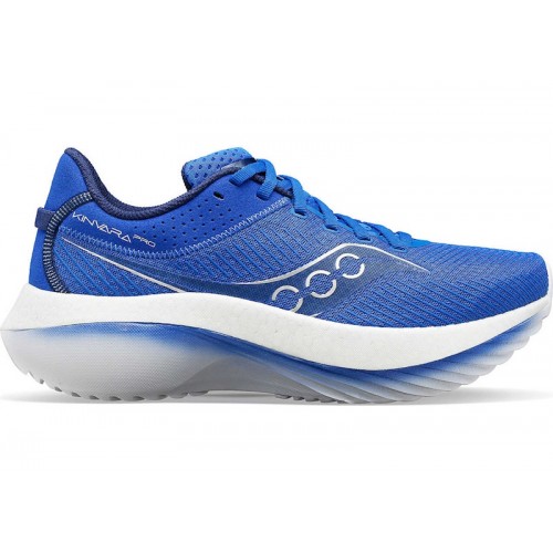 Кроссы Saucony Kinvara Pro SuperBlue Indigo - мужская сетка размеров