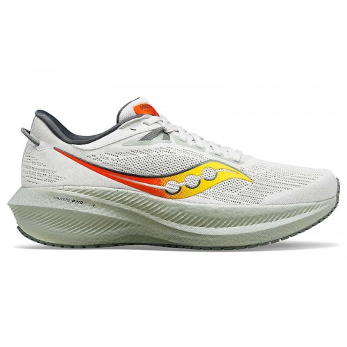 Кроссы Saucony Triumph 21 Fog Bough - мужская сетка размеров