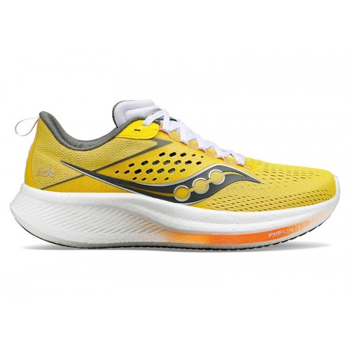 Кроссы Saucony Ride 17 Canary Bough - мужская сетка размеров