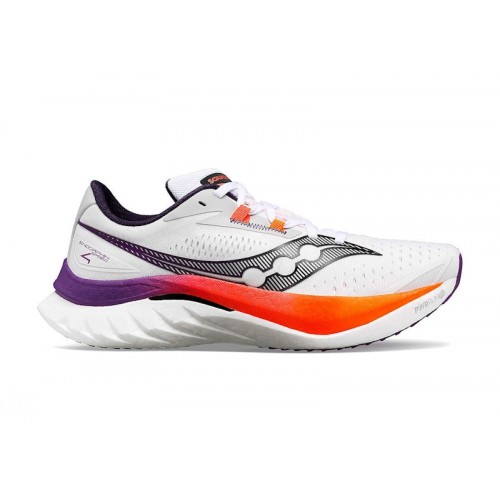 Кроссы Saucony Endorphin Speed 4 White Viziorange - мужская сетка размеров